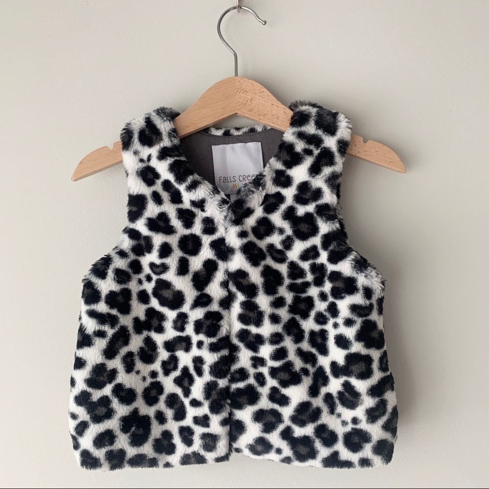 Falls Creek faux fur vest